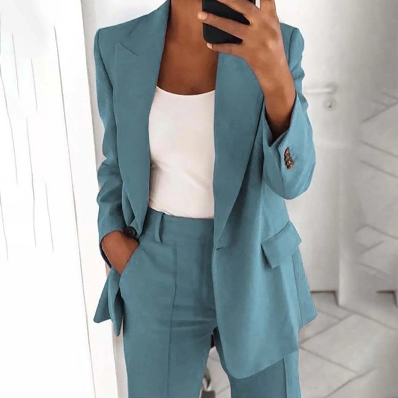 New Autumn Blazer Women Fashion Leisure Suit Lapel Oversize Cardigan Temperament Suit Coat Women Blazers Coats Jacket Куртка