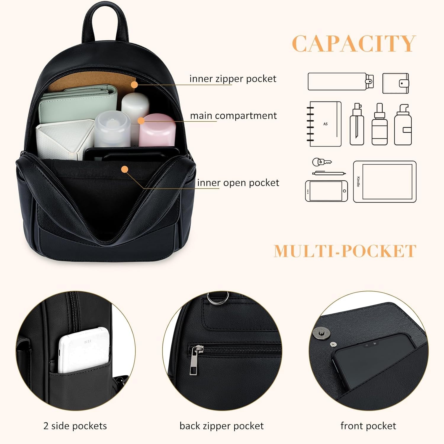 Adorable Mini Backpack Purse
