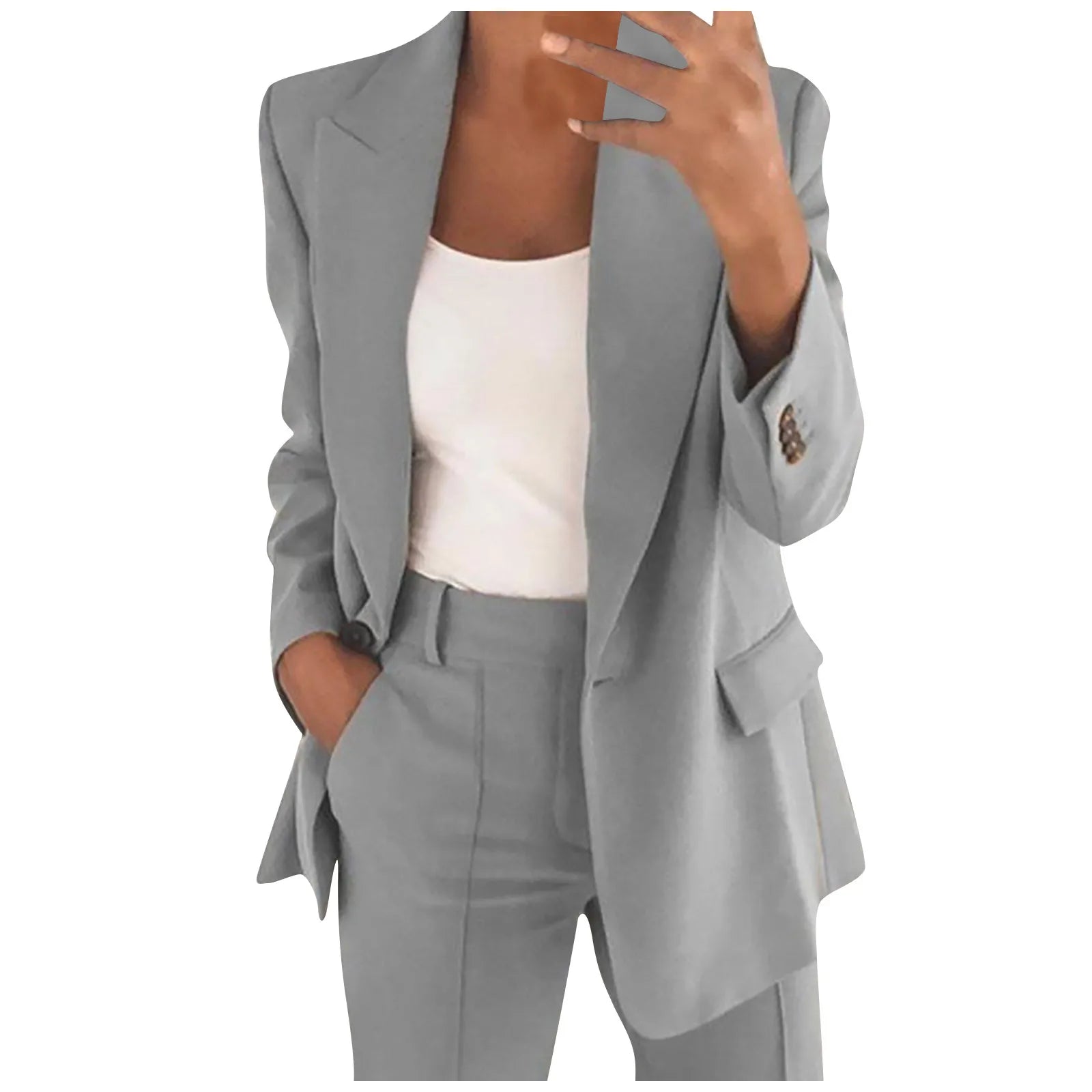 New Autumn Blazer Women Fashion Leisure Suit Lapel Oversize Cardigan Temperament Suit Coat Women Blazers Coats Jacket Куртка