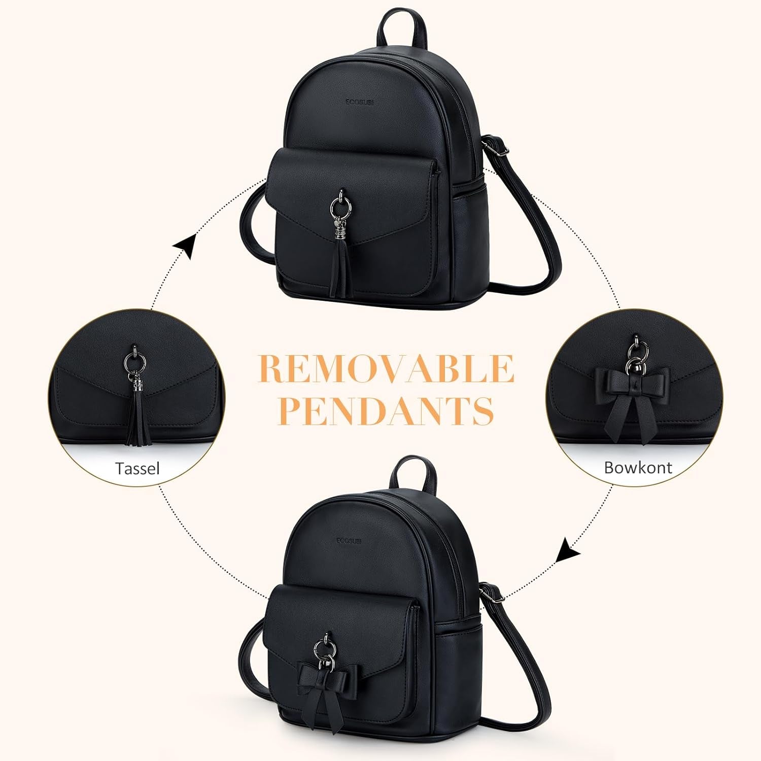 Adorable Mini Backpack Purse