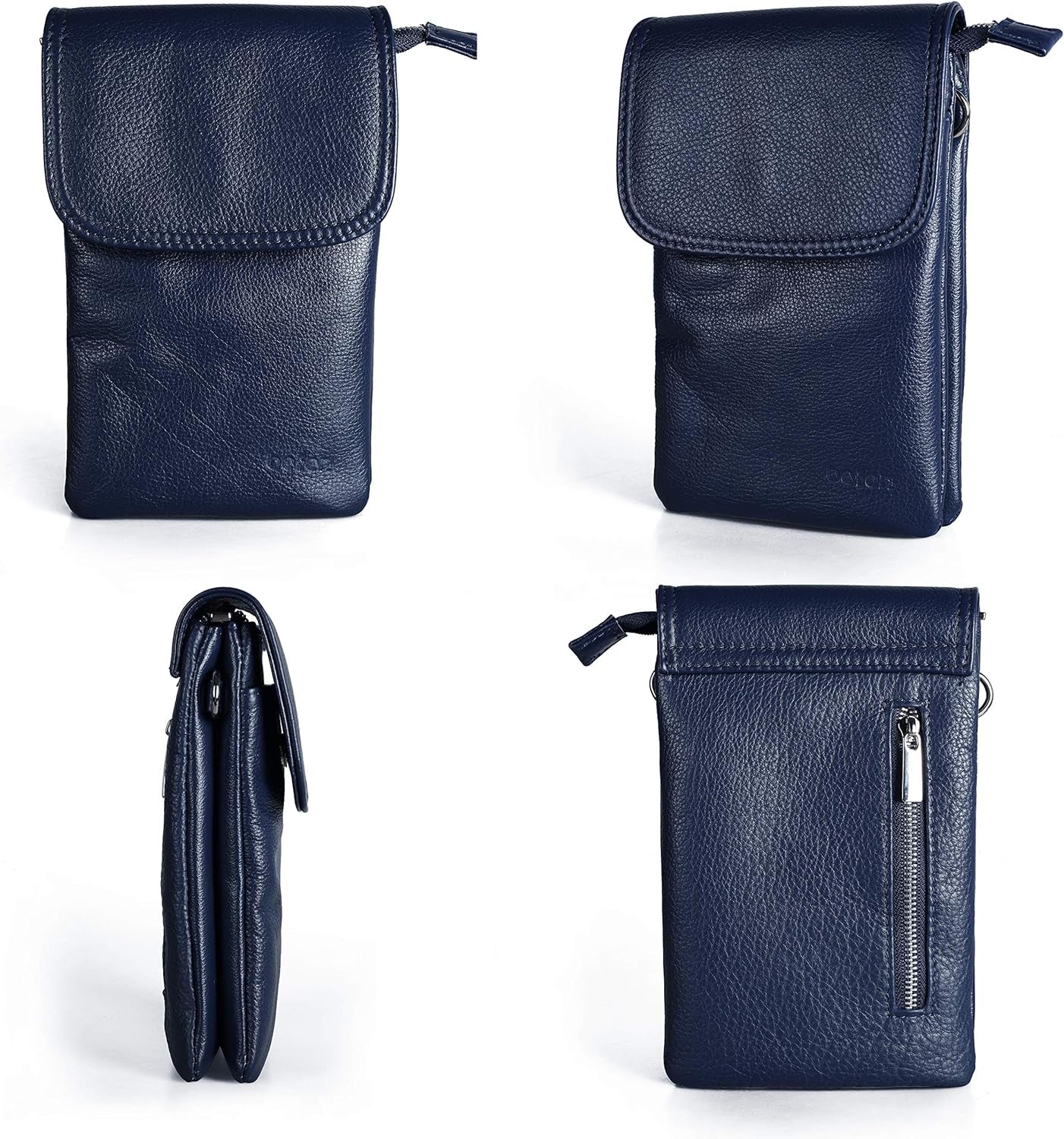 Chic Genuine Leather Crossbody Bag