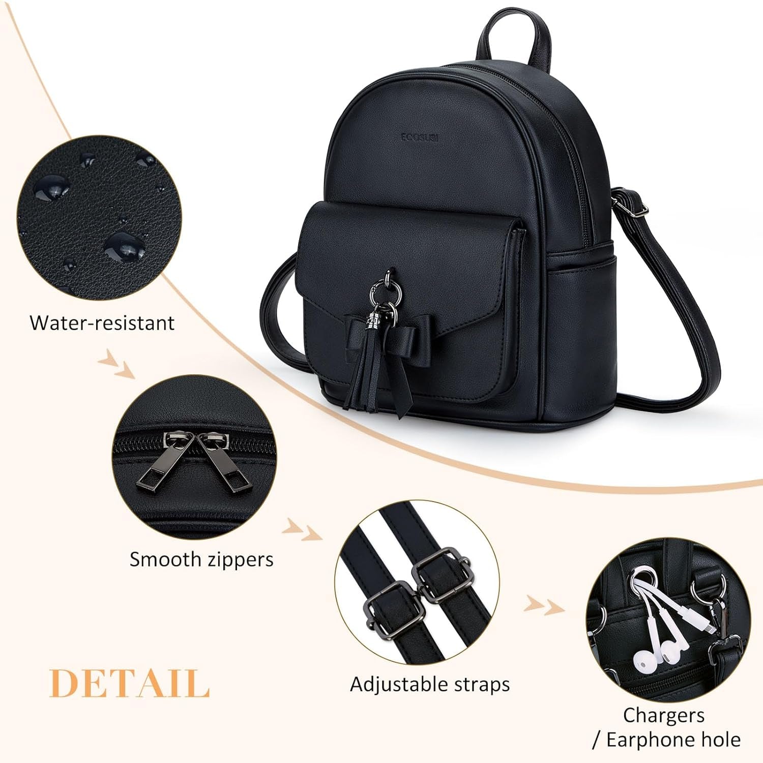 Adorable Mini Backpack Purse