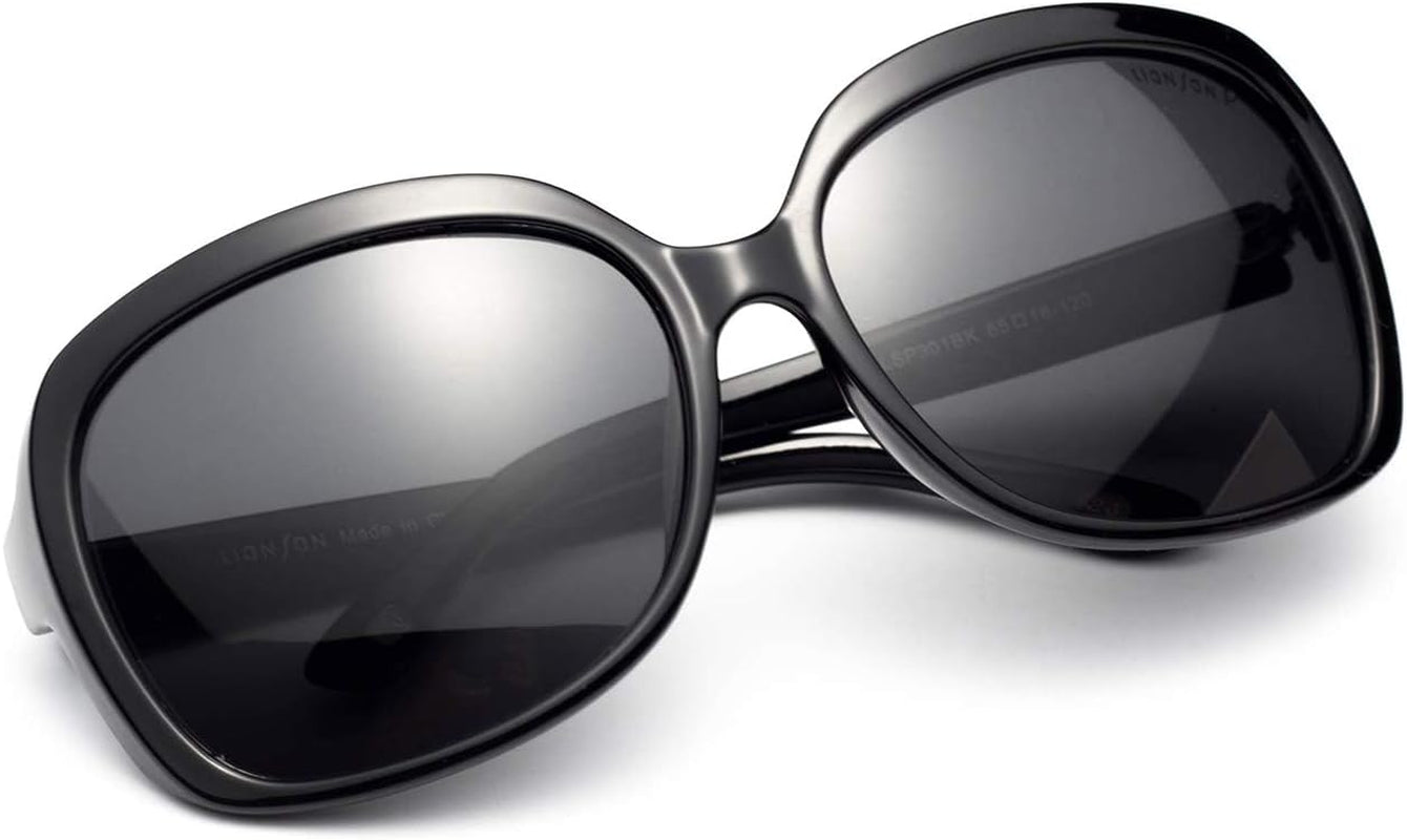 Oversized Polarized Uv Protection Sunglasses