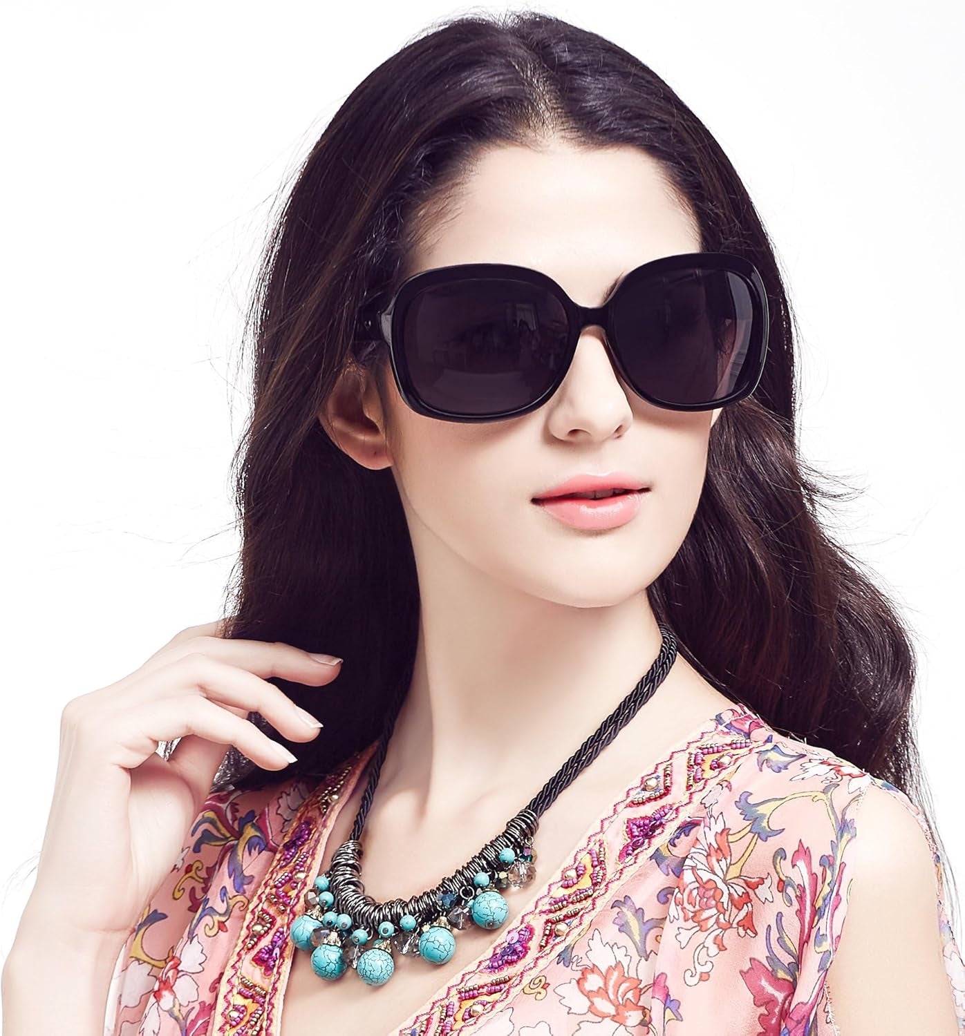 Oversized Polarized Uv Protection Sunglasses