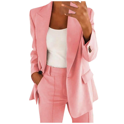 New Autumn Blazer Women Fashion Leisure Suit Lapel Oversize Cardigan Temperament Suit Coat Women Blazers Coats Jacket Куртка
