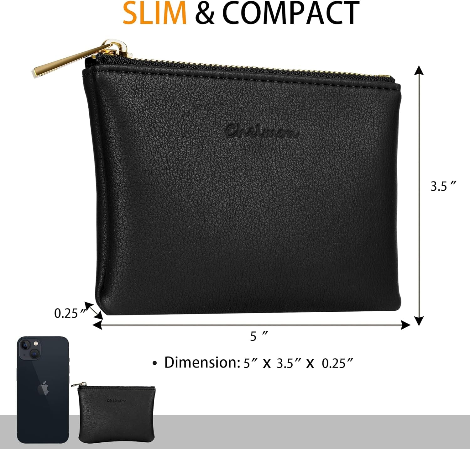 Stylish Zippered Pouch for Your Everyday Essentials