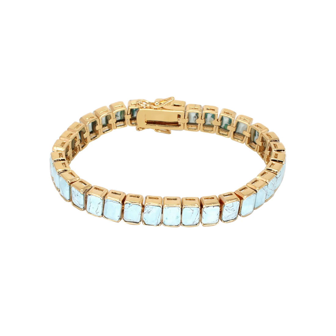 Turquoise Rectangular Bracelet