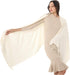 Womens Scarf Pashmina Shawls and Wraps for Evening Dress Wedding Bridesmaid Gift