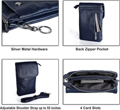 Chic Genuine Leather Crossbody Bag