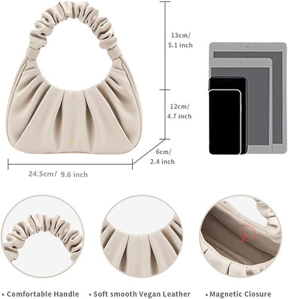 Chic &amp; Modern Gabbi Ruched Hobo Handbag