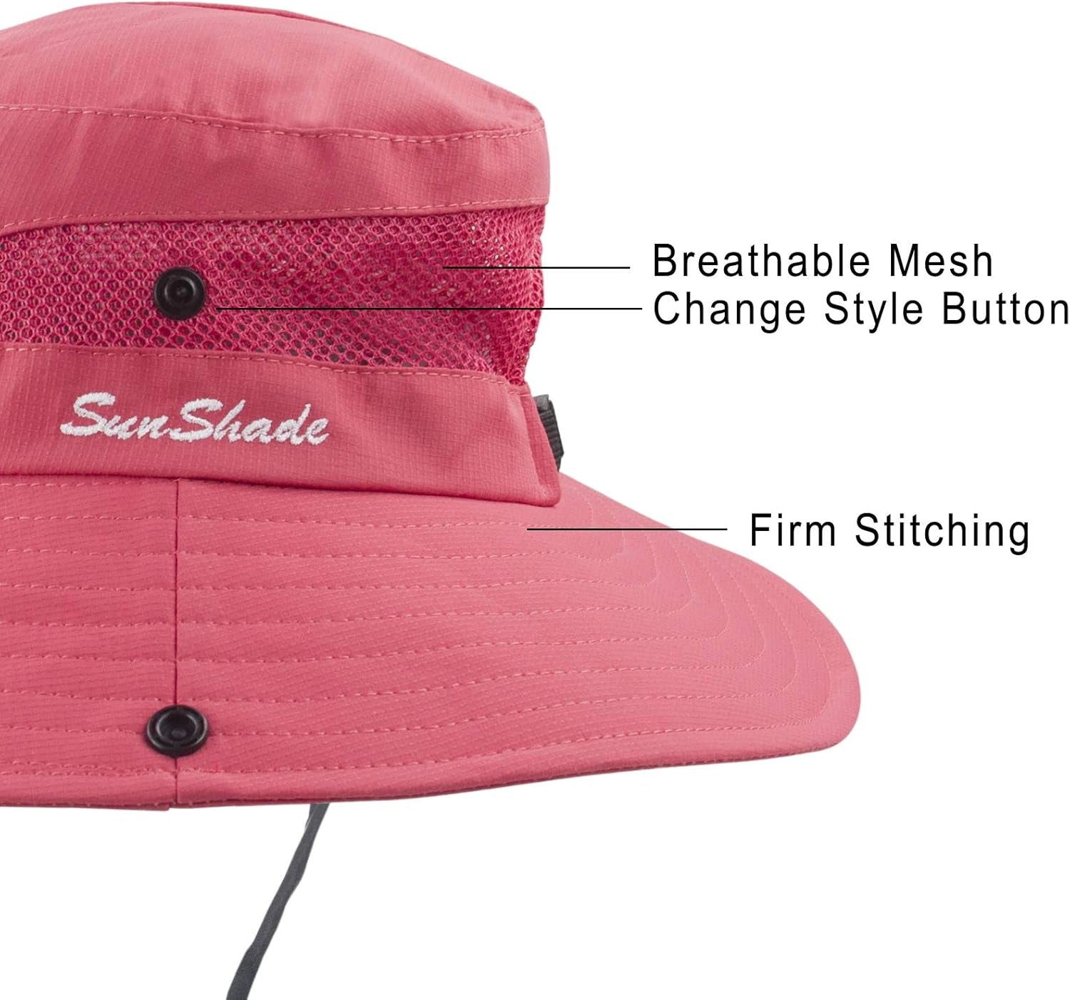 Breathable UV Protection Ponytail Sun Hat – Perfect for Beach Days, Trips &amp; Outdoor Fun