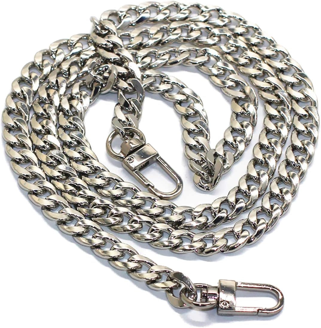 Versatile DIY Iron Flat Chain Strap – Transform Your Handbag with Stylish Replacement Straps
