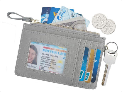 Stylish Wristlet with Card Case, Coin Pocket &amp; Keychain