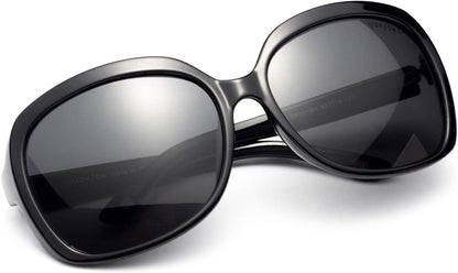 Oversized Polarized Uv Protection Sunglasses