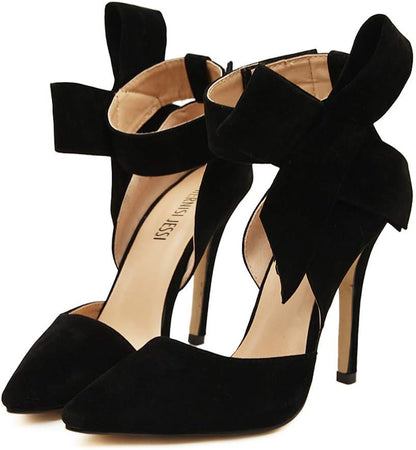 Stiletto Big Bowknot Pumps