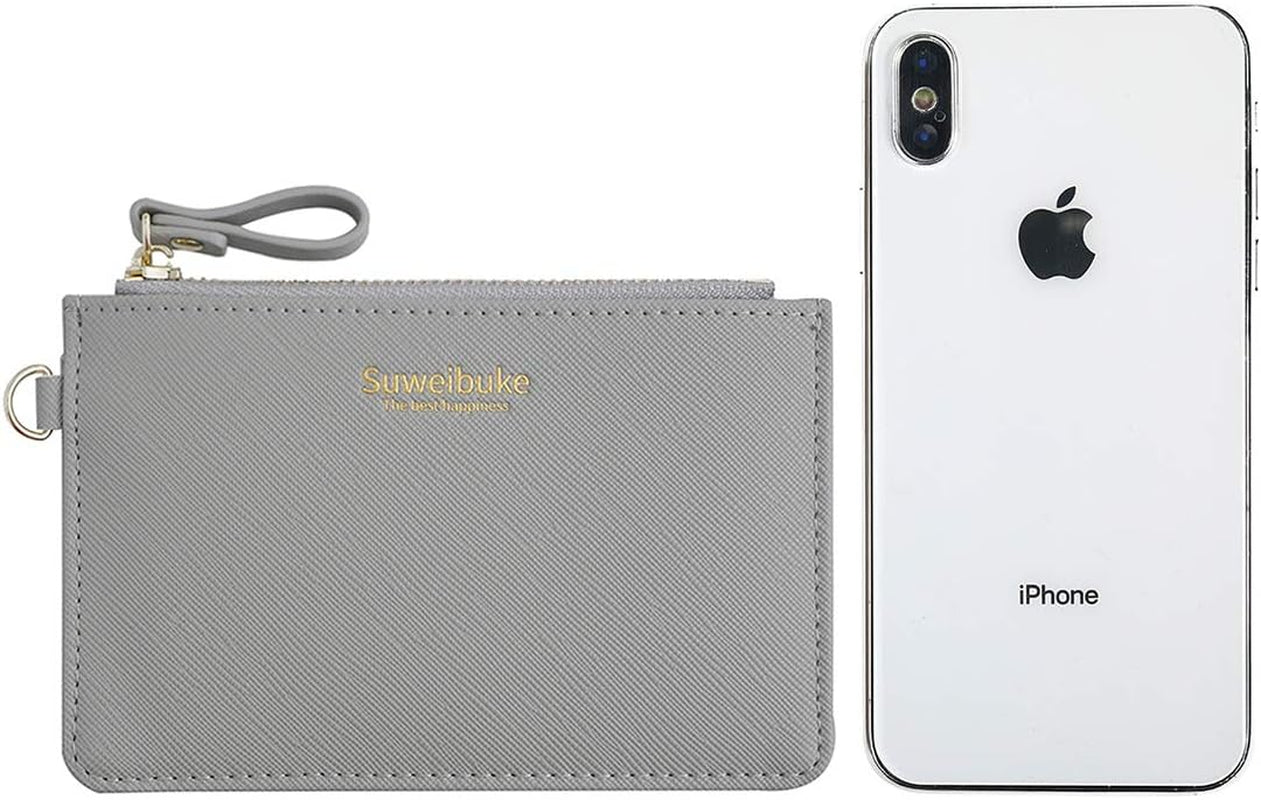 Stylish Wristlet with Card Case, Coin Pocket &amp; Keychain